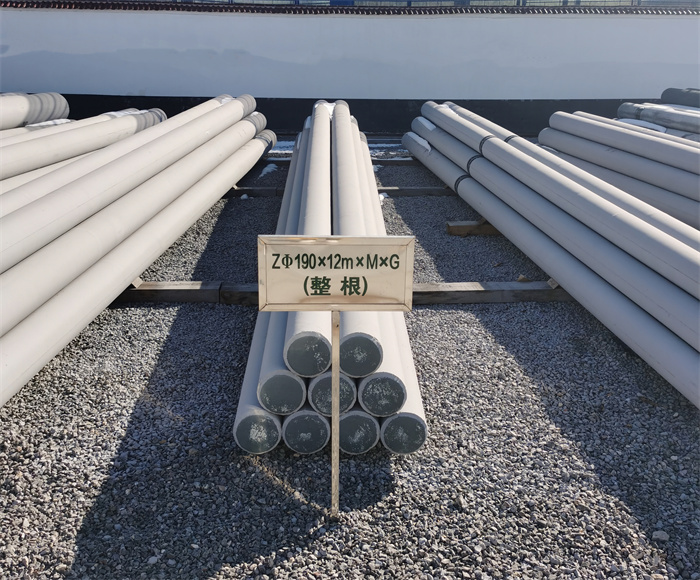 吕梁190×12米钢筋混凝土水泥电线杆