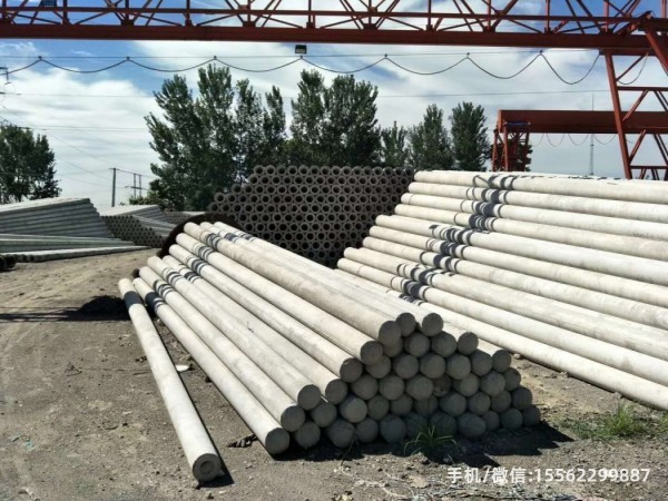 吕梁190*10米非预应力水泥电线杆